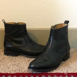 Frye Black Booties